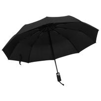 Automatinis sulankstomas skėtis juodos spalvos 104cm