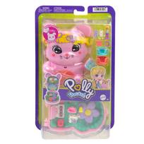 Polly Pocket Tea Party Bunny Compact JCR40 Mattel