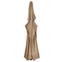 Pakaitinis audinys lauko skėčiui nuo saulės taupe 610cm
