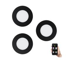 Eglo 900105 – 3x LED rinkinys: dimeriuojamas vonios šviestuvas FUEVA-ZLED/2,8W/230V IP44