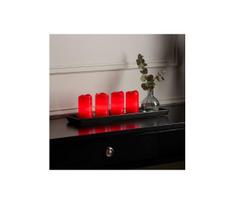 Eglo 410076 - Rinkinys 4x LED kalėdinės dekoracijos ADVENT LED/0,18W/2xCR2032 + su nuotoliniu pulteliu