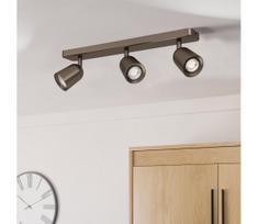 Eglo 901951 - Taškinis šviestuvas CAMALDOLI 3xGU10/10W/230V bronzinis