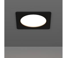 Eglo 901391 - LED įleidžiamasis šviestuvas FUEVA LED/6,3W/230V 11,9x11,9 cm juodas