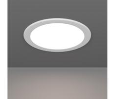 Eglo 901418-LED Vonios kambario įleidžiamasis šviestuvas FUEVA LED/10,5W/230V skers. 16,8 cm IP44 balta