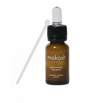 Mokosh Multi-Corrective Face Serum Exosomes, Peptides, Vitamin C Daugiafunkcinis veido serumas, Rose & Blueberry