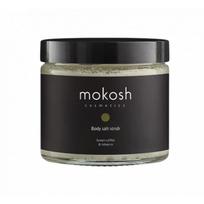 Mokosh Body Salt Scrub Green Coffee & Tobacco Kūno šveitiklis, 300g