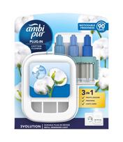 Elektrinis oro gaiviklis AMBI PUR 3Vol Cotton SK, 20ml