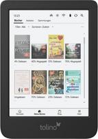 Tolino shine color e-book reader Touchscreen 16GB Wi-Fi Black