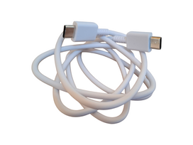 Laidas usb type c usb c 100cm baltas max 60W