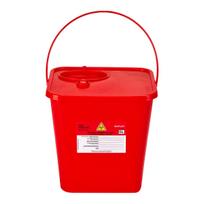 Medicinos atliekų konteineris 5L raudonas