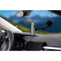 Forcell F-Grip PrecisionX magnetic car holder for windshield/dashboard/air vent, compatible with MagSafe, black
