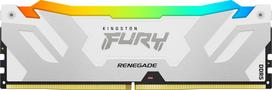KINGSTON 32GB 6400MT/s DDR5 CL32 DIMM FURY Renegade RGB White XMP | KF564C32RWA-32 | 740617339390