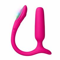 Lovense Lovense Lush Interactive Intimate Device Pink - App-Controlled, Light-Up Tail