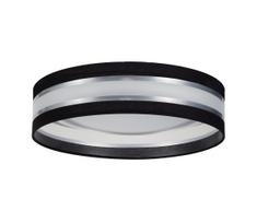 LED lubinis šviestuvas CORAL LED/24W/230V juodas/sidabrinis