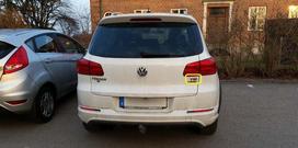 VW TIGUAN GOLF EOS galinės bagažinės TSI emblema originalus 1Q0853675QGQF