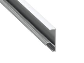 Aliuminio profilis Q18 LED juostelėms - sidabrinis anoduotas - 2 m
