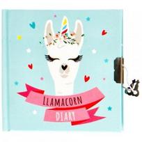 Dienoraštis su spynele Starpak LLamacorn 13,5 x 13,5 cm