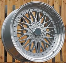 Ratlankis RACINGLINE BY479 R15x8 8x100 ET 20 CB 73.1 (Silver Polished Lip)