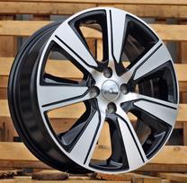 Ratlankis RACINGLINE L1671 R17x6.5 4x100 ET 45 CB 60.1 (Black Polished)