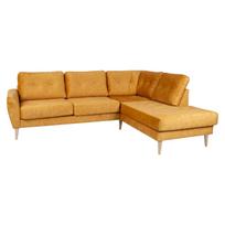 Kampinė sofa HEIVI DK, geltona
