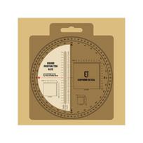 M-Tac Ecopybook Tactical Ruler Protractor round (130mm) NATO Liniuotė/matlankis