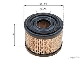 Oro filtras Briggs & Stratton kempininis 3-8 AG seniems varikliams