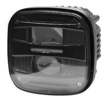 Priekinis žibintas LED, 25/50W, kvadratinis, 10–30V, 126x126x82 mm, tolimosios/trumposios, tinka John Deere LA80070