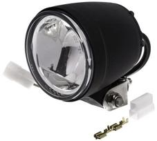 Darbinė lempa halogeninė, 55/70W, apvali, 12V, tvirtinama varžtais, 117x, AMP jungtis LA641551