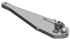 Sustiprintas K80® prikabinimo įtaisas Magnum Pro 7130, 7140, 7150, 7230, 7240, 7250 009605020A02