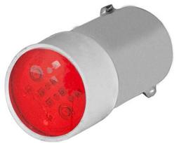 LED lemputė 24V BA9s raudona New-Elfin 010BA9SLR24