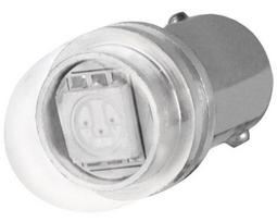 LED lemputė 110V BA9s raudona New-Elfin 010BA9SLLR110