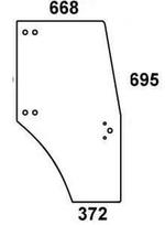 Durų stiklas 0097701050N