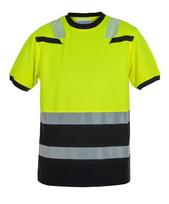 Ryškūs marškinėliai 4XL, geltoni/juodi, Tulsa 040465YB4XL