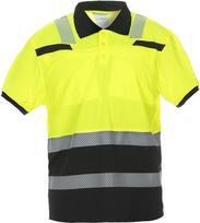 Polo marškinėliai, dydis 2XL/46, trumpomis rankovėmis, geltoni/juodi, Hydrowear 040445YB2XL