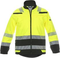 Softshell striukė Telford, Trendy Hi-Vis Line, geltona / juoda, dydis L, UK 40 / EU 52–54, 04025985YBL