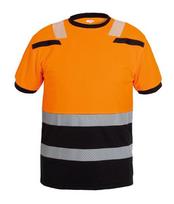 Ryškūs marškinėliai L, oranžiniai/juodi, Tulsa 040465OBL