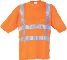Marškinėliai, dydis 2XL/46, trumpomis rankovėmis, oranžiniai, Hydrowear 040412FO2XL