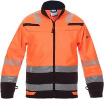 Softshell striukė Telford, Trendy Hi-Vis Line, oranžinė / juoda, dydis M, UK 36–38 / EU 50, 04025985OBM