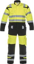 Kombinezonas, Hi-Vis, geltonas / juodas, „Trendy High Visible Line“, dydis L/XL, Hydrowear 048471YB54
