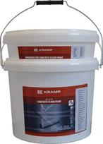 Pilki betoninių grindų dažai Kramp, 8 l 069920121808KR