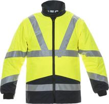 Parka Hi-Vis striukė Pluto, Tenderline, geltona / mėlyna, dydis 3XL, UK 46 / EU 62, 052030I3XL