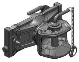 Šakutė (Clevis) W330 S32 Fendt K1 (Ø31,5 mm) 05330501A11