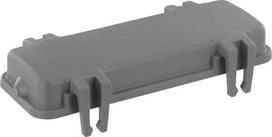 Dangtelis 24B su 4 įžeminimo plokštės fiksatoriais, plastikinis 9300245401