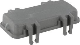 Dangtelis 16B su 4 įžeminimo plokštės fiksatoriais, plastikinis 9300165401