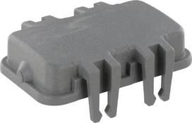 Dangtelis 10B su 4 įžeminimo plokštės fiksatoriais, plastikinis 9300105401