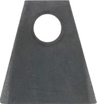 Šienapjovės peilis K D, 75 × 30 mm / 70 × 4 mm, skylė Ø20 mm, tinka Stockey-Schmitz, 25 vnt. pakuotė, 1002259KR