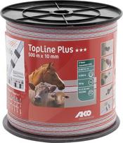 Elektrinio aptvaro juosta 10mm 500m balta/raudona 4491505