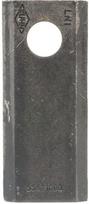 Kairysis / dešinysis šienapjovės peilis (LH/RH), 110 × 45 × 4 mm, skylė Ø18,5 mm, tinka Ylö / Nokka / Junkkari / Estre, 25 vnt. pakuotė, MB11045185