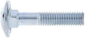Kupolo varžtas (DIN603) M8×40, plienas, cinkuotas 8.8 Kramp 60384088