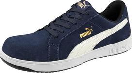 Žemi batai Iconic Suede, tamsiai mėlyni, 47 dydis, 64002047